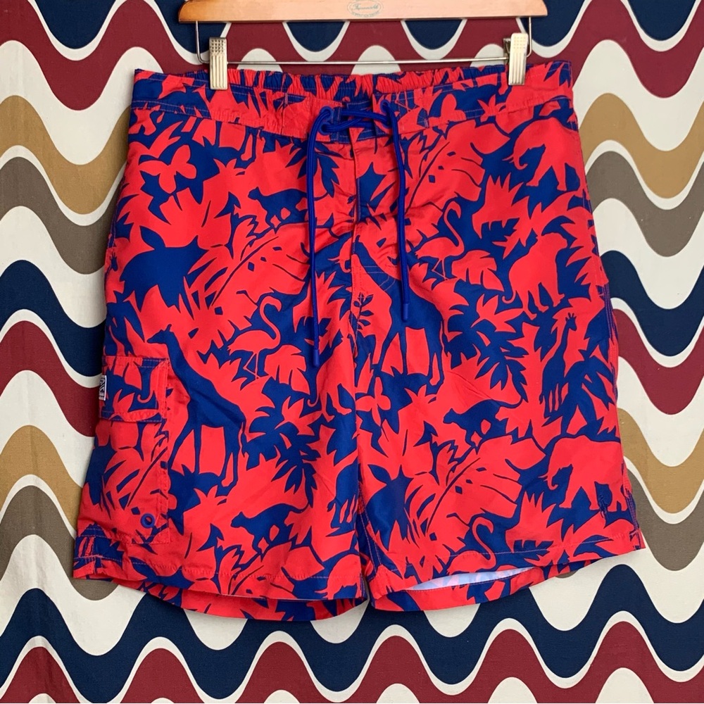 Polo Ralph Lauren Jungle Swim Shorts size Large (33) - Like New